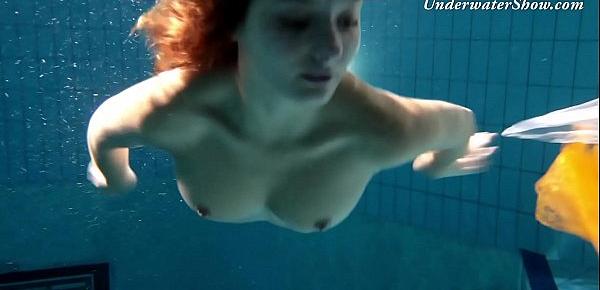  Edwige slutty teen underwater